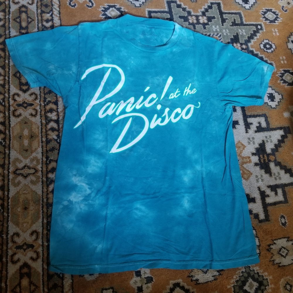 Panic! At The Disco blue tie dye
